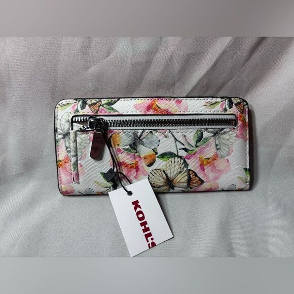 New Beautiful Butterfly Staves RFID-Blocking Slim Wallet - Picture 3 of 7